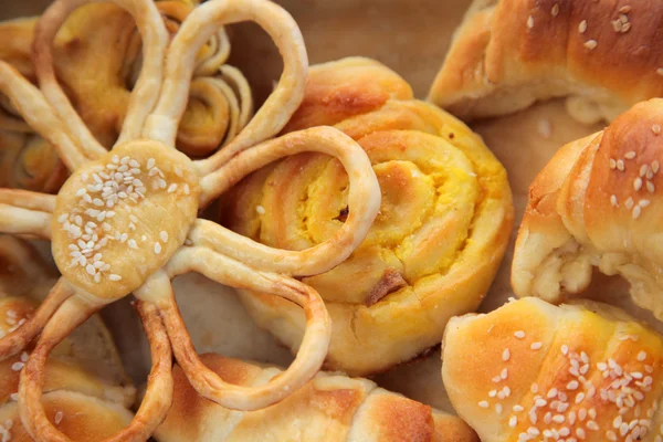 Fresh bread rolls — Stock Photo, Image