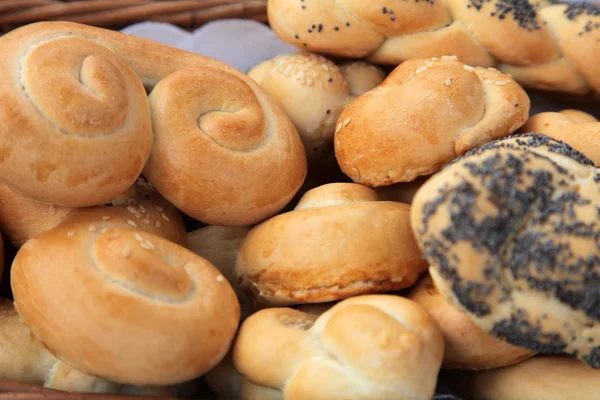 Fresh bread rolls — Stock Photo, Image