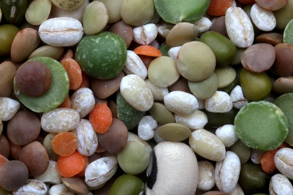 Beans and lentils — Stock Photo, Image