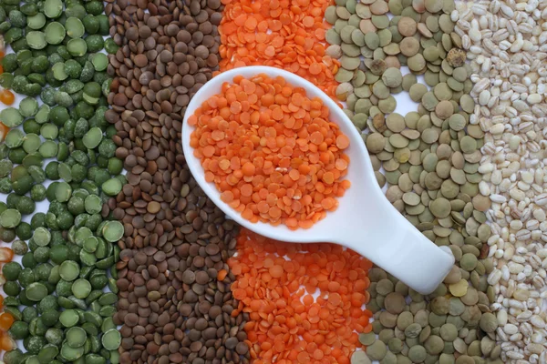 Red Lentils — Stock Photo, Image