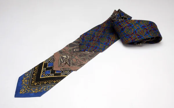 Selection of different colored ties — Stock Photo, Image