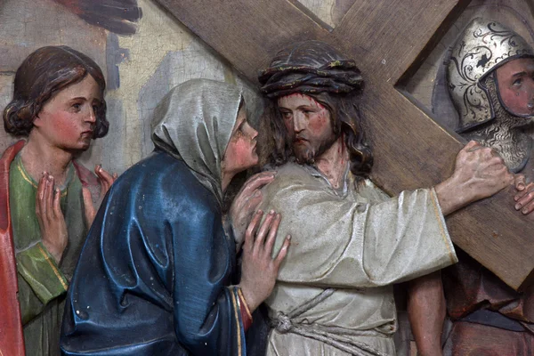 4th Stations of the Cross — Stock Photo, Image