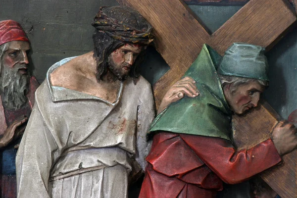 5th Stations of the Cross — Stock Photo, Image