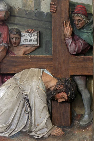 Settima Via Crucis — Foto Stock