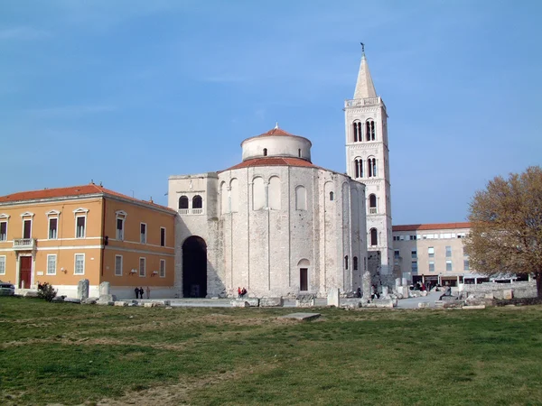 Iglesia de San Donat en Zadar, Croacia — Foto de Stock