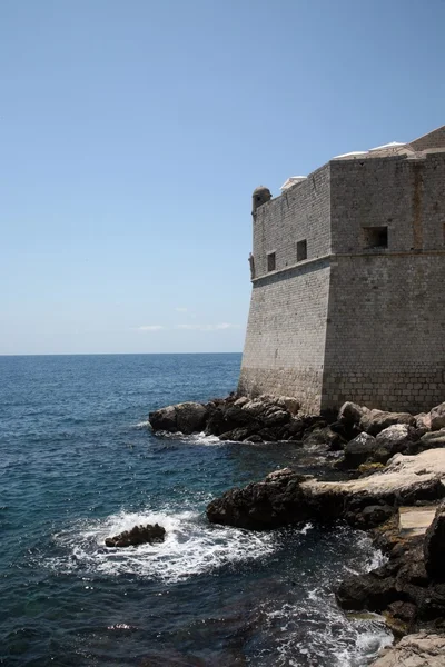 Dubrovnik city walls — Stock Photo, Image