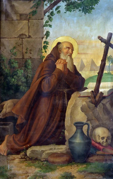 Saint Anthony the Great — Stock Photo, Image