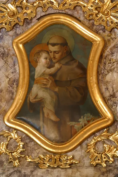 Saint Anthony Of Padua And Jesus Christ As A Child Church Of Our Lady Of  Perpetual Help Paris Iledefrance France Europe Stock Photo  Download Image  Now  iStock