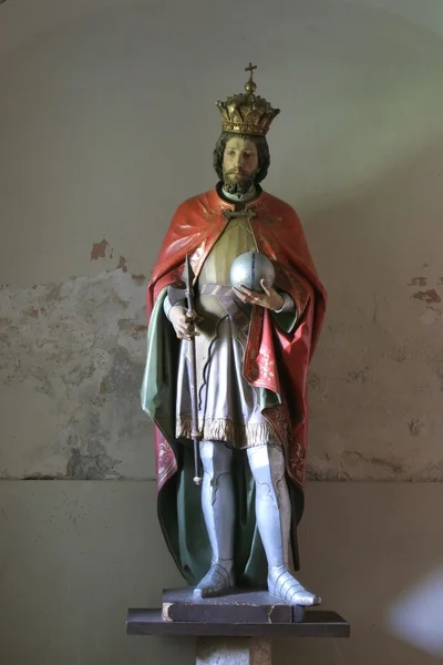 Santo Ladislaus I dari Hongaria — Stok Foto
