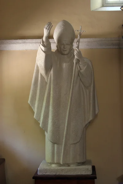 Estátua do Papa João Paulo II — Fotografia de Stock