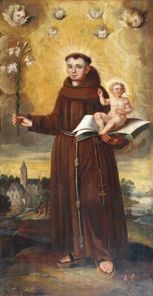 Saint Anthony av Padua — Stockfoto