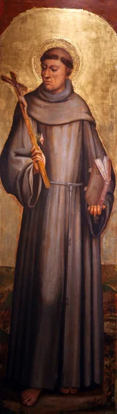 Svatý František z assisi — Stock fotografie
