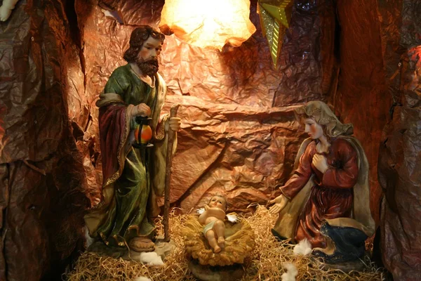 Cena da Natividade — Fotografia de Stock