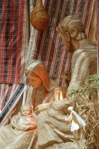 Scène de la Nativité — Photo