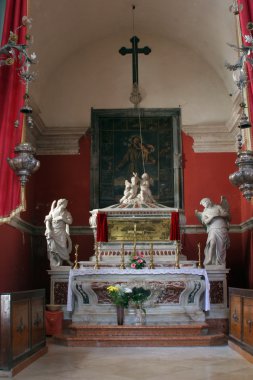 Şapel, st. vincenca blato, Hırvatistan'ın tüm azizler Kilisesi