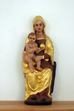 Kutsal bakire Meryem ile bebek İsa