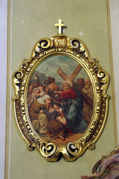 VIII Via Crucis — Foto Stock