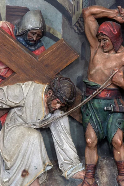 3rd Stations of the Cross — Stock Photo, Image