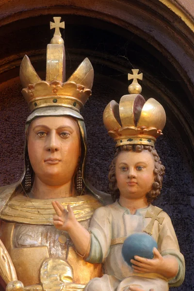 Bienheureuse Vierge Marie avec bébé Jésus — Photo