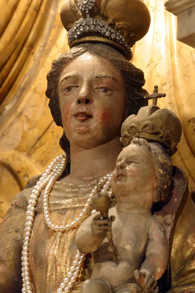 Santísima Virgen María con el Niño Jesús —  Fotos de Stock