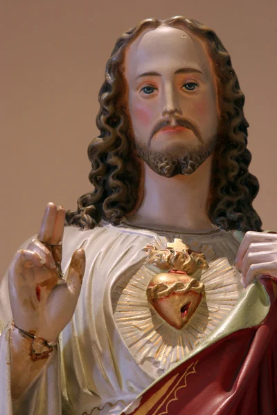 Heliga hjärtat av jesus — Stockfoto