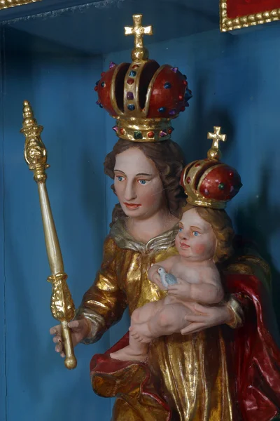 Blessed Virgin Mary with baby Jesus — Stock Photo, Image