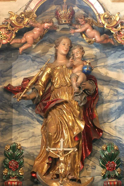 Panny Marie s Ježíšek — Stock fotografie