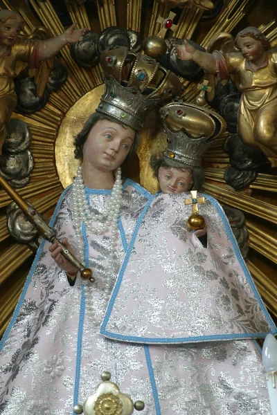 Heilige Maagd Maria met baby jesus — Stockfoto