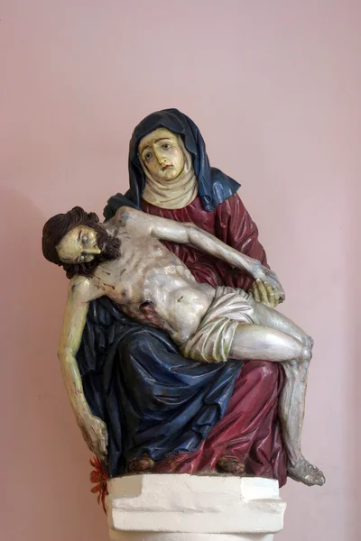 Pieta, acılarını bizim hanım — Stok fotoğraf