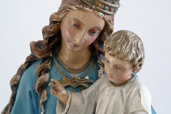 Heilige Maagd Maria met baby jesus — Stockfoto