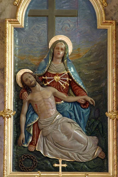 Pieta, Madonna Addolorata — Foto Stock