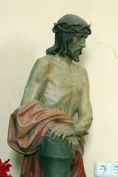 Wounded Jesus — Stock Photo, Image