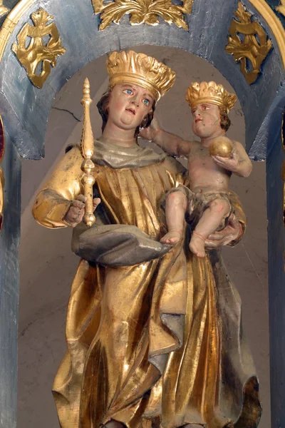 Bienheureuse Vierge Marie avec bébé Jésus — Photo