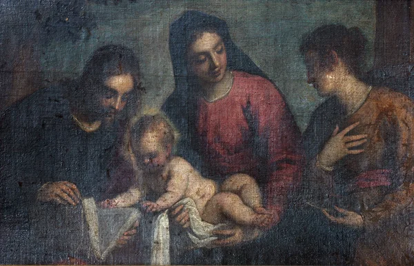 Heilige Maagd Maria met baby jesus — Stockfoto