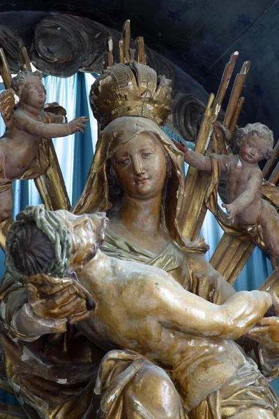 Pieta, acılarını bizim hanım — Stok fotoğraf