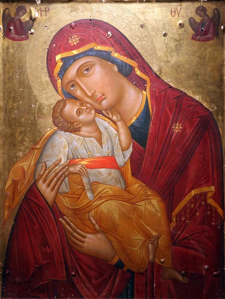 Madonna and Child, Our Lady of the Island — Stock Photo, Image