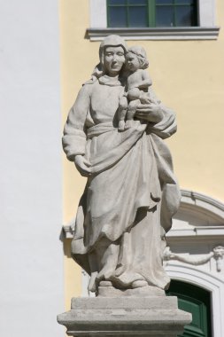 Kutsal bakire Meryem ile bebek İsa