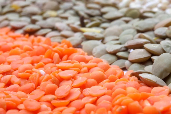 Várias lentilhas — Fotografia de Stock