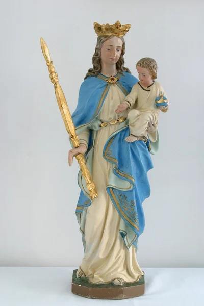 Blessed Virgin Mary with baby Jesus — Stock Photo, Image