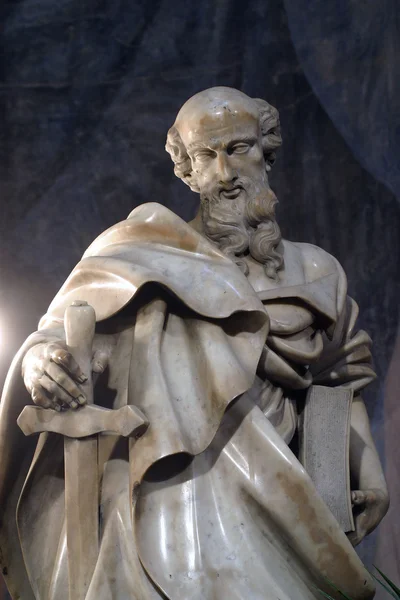 Posąg Świętego Pawła Apostoła — Zdjęcie stockowe