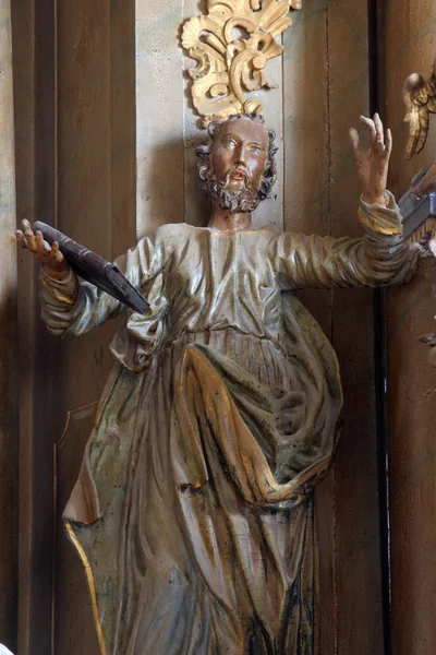 Staty av aposteln st peter — Stockfoto