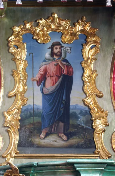 Jésus le Bon Pasteur — Photo