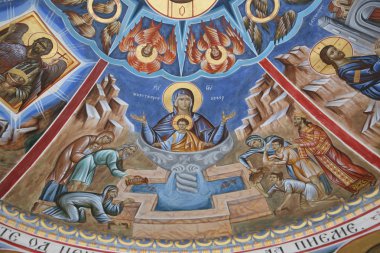 Madonna ve bebek İsa, yaşam kaynağı