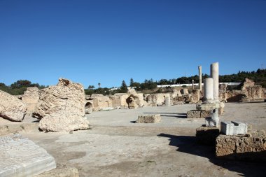 Tunus. Antik Kartaca. Antoninler banyoları