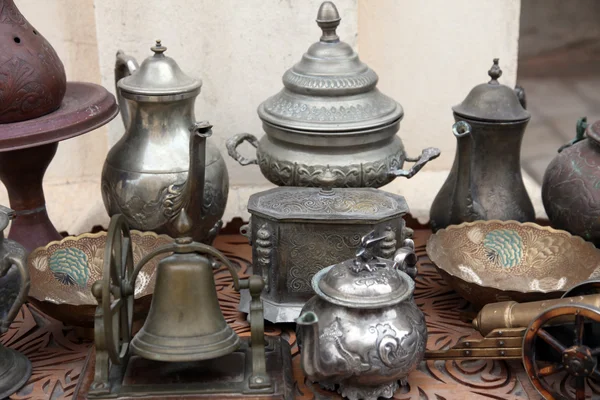 Loja de antiguidades tunisina — Fotografia de Stock
