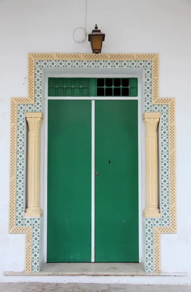 Traditional door from Sidi Bou Said, Tunis — Stock Photo, Image