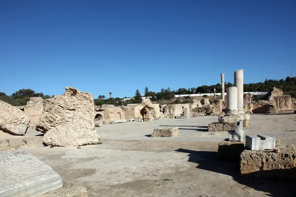 突尼斯。古代迦太基。安东宁浴 — 图库照片