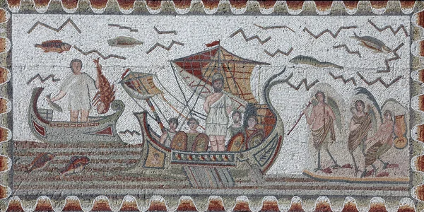 Ancient Roman mosaic — Stock Photo, Image