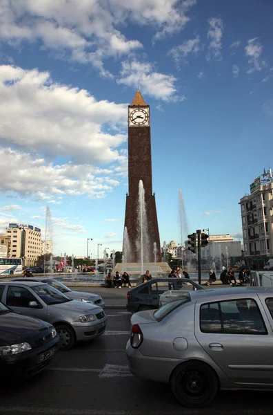Torre del Reloj de Túnez — Foto de Stock