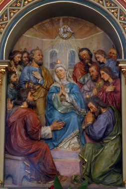 el descenso del Espíritu Santo